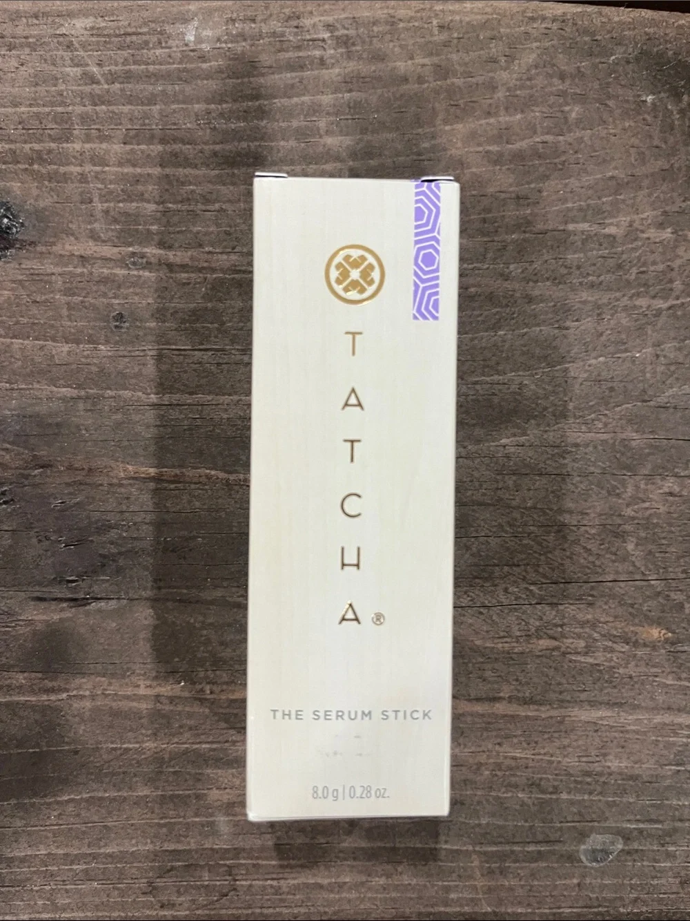 Tatcha The Serum Stick — Cream with Purple Accent